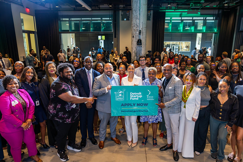 Detroit Startup Fund launch event at Newlab, Michigan Central
